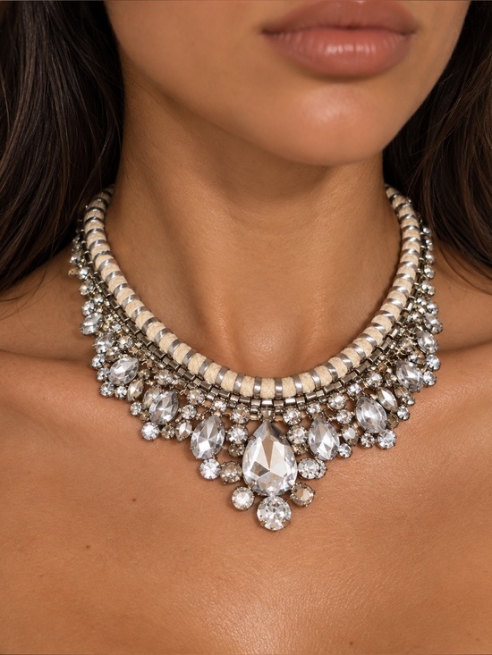 J. Crew Jewelry - J Crew Diamond Necklace